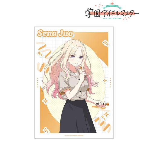 『学園アイドルマスター』描き下ろし 十王星南 ボウリングシャツver. A3マット加工ポスター